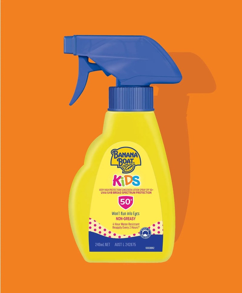 Banana Boat Kids Sunscreen Lotion Trigger Spray
