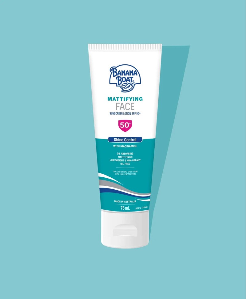 Banana Boat Mattifying Face Sunscreen Lotion