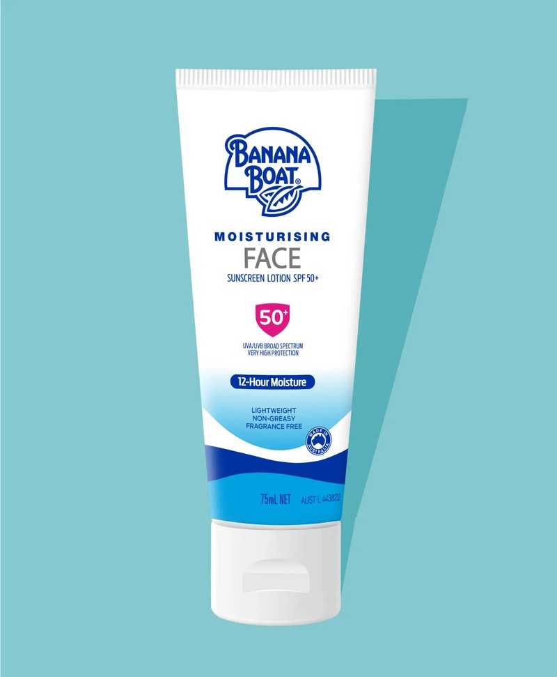Banana Boat Moisturising Face Sunscreen Lotion