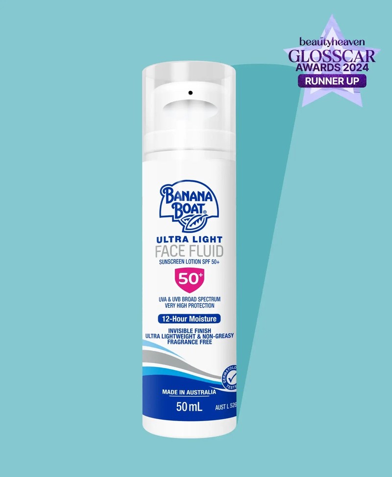 Banana Boat Ultra Light Face Fluid Sunscreen Lotion