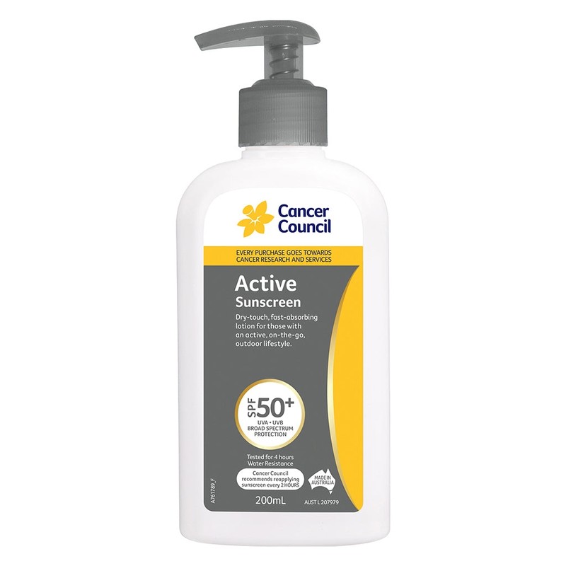 Cancer Council Active Sunscreen
