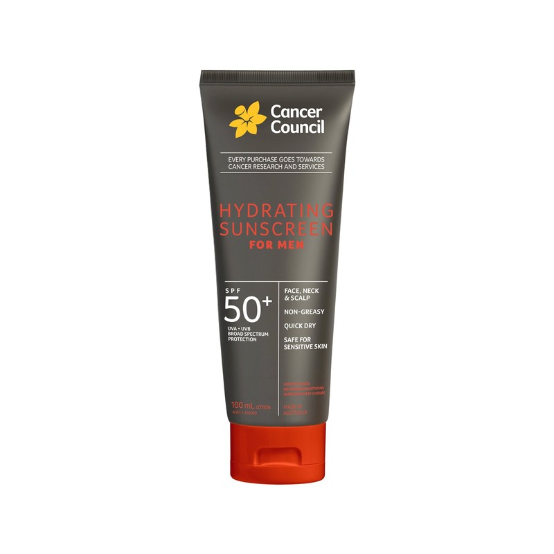 Cancer Council Hydrating Sunscreen for Men