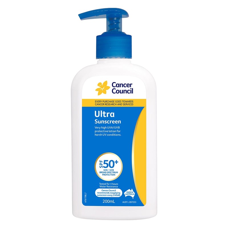 Cancer Council Ultra Sunscreen