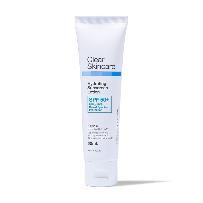 Clear Skincare Hydrating Sunscreen Lotion