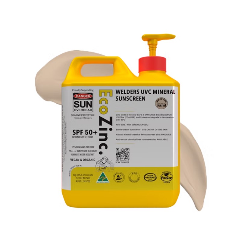 EcoZinc Welders UVC Mineral Sunscreen