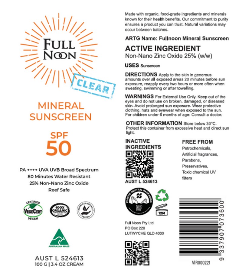 Fullnoon Mineral Sunscreen