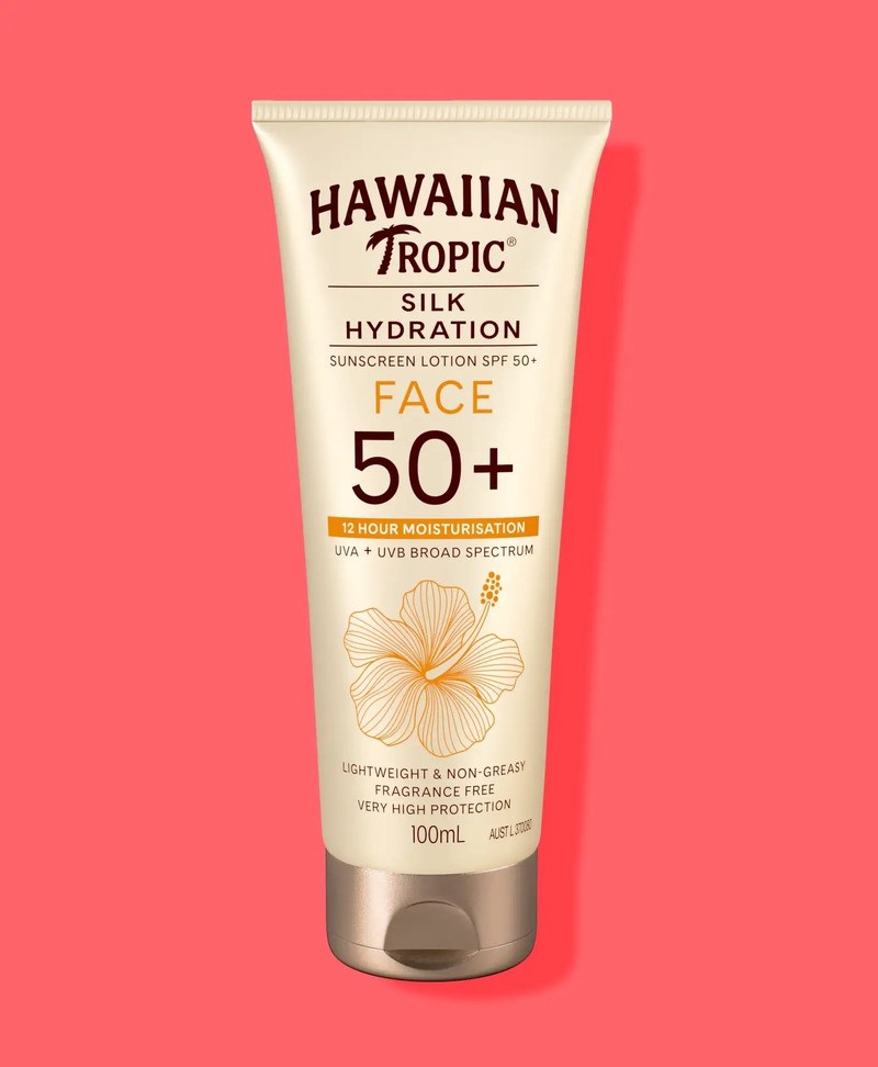 Hawaiian Tropic Silk Hydration Sunscreen Lotion – Face