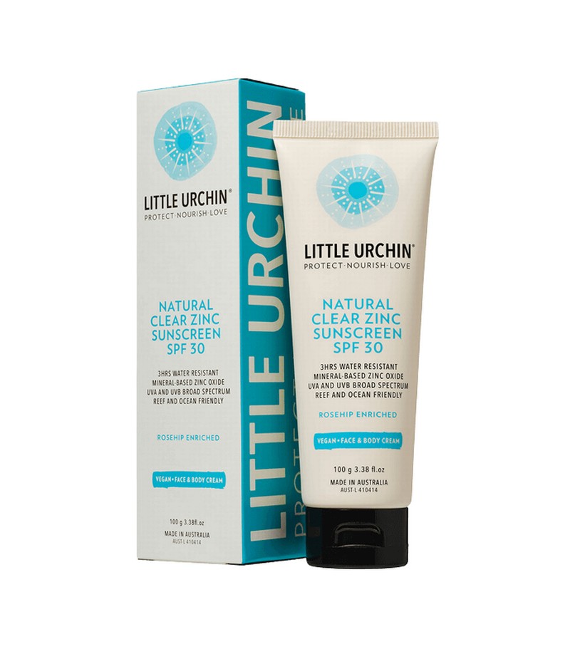 Little Urchin Natural Clear Zinc Sunscreen