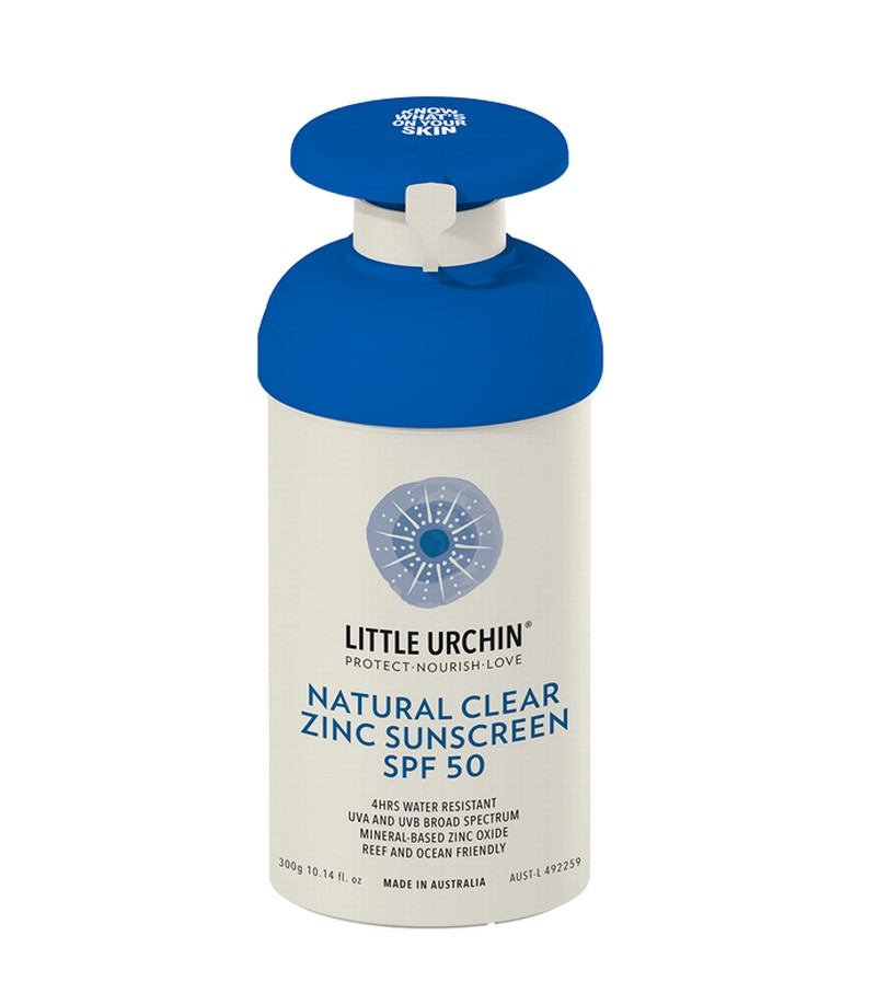 Little Urchin Natural Clear Zinc Sunscreen