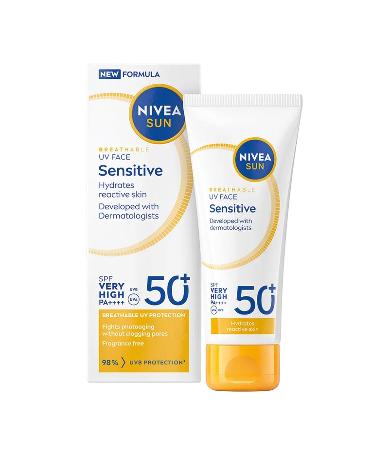 Nivea Breathable UV Face Sensitive