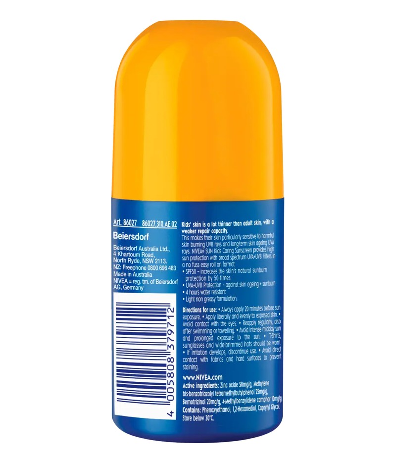 Nivea Kids Protect & Play Caring Roll-On