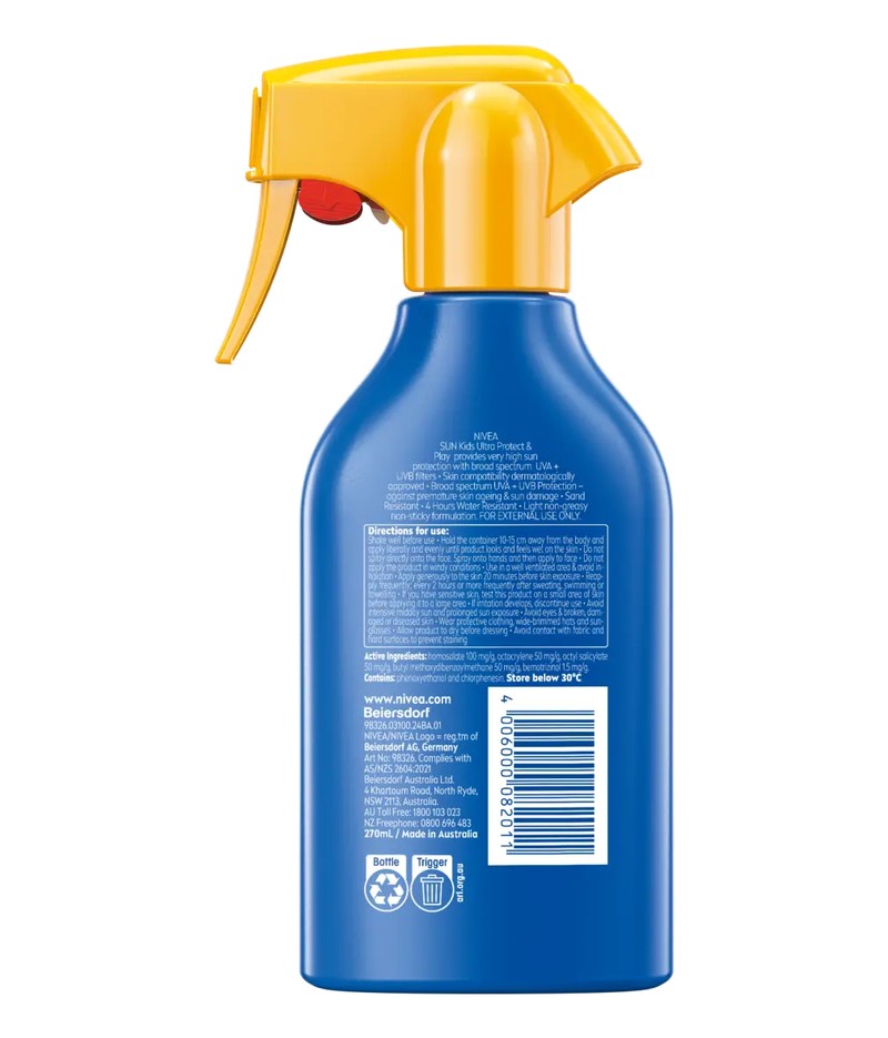 Nivea Kids Ultra Protect & Play Trigger Spray