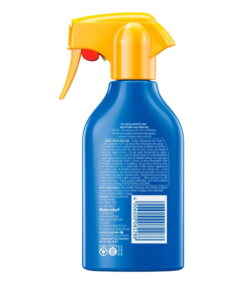 Nivea Protect & Moisture Moisture Lock Trigger Spray