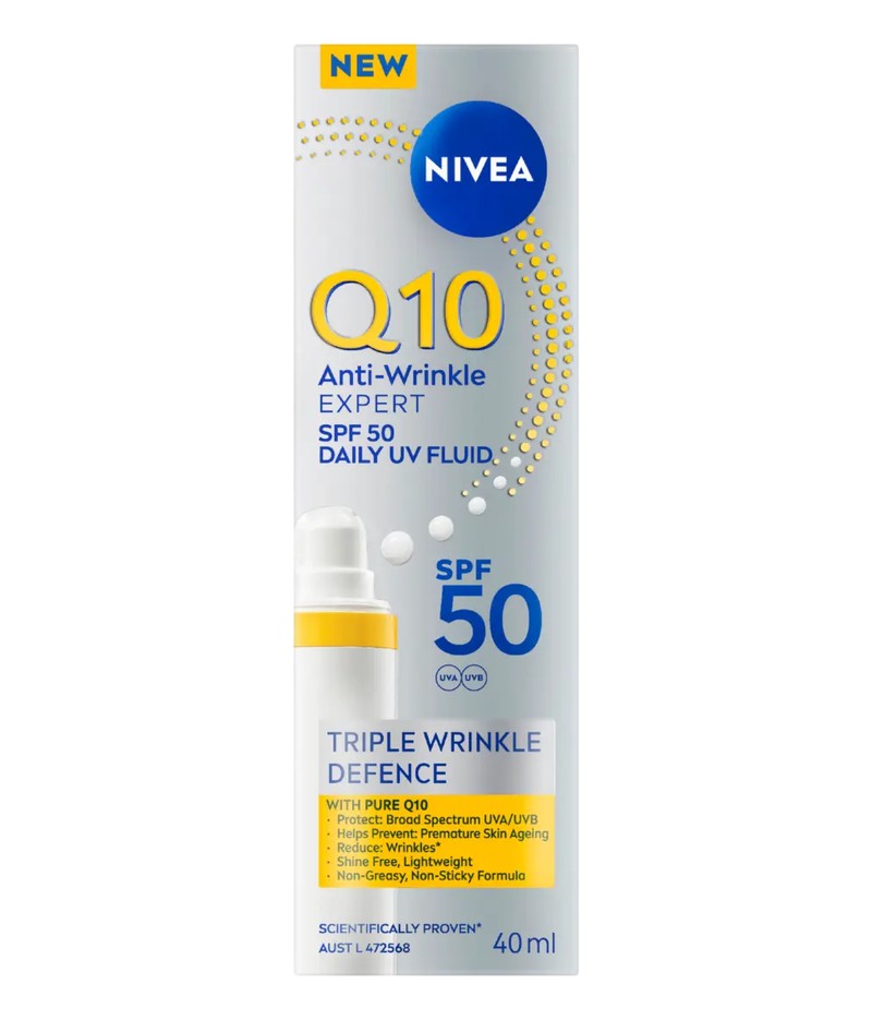 Nivea Q10 Anti-Wrinkle Expert Daily UV Fluid