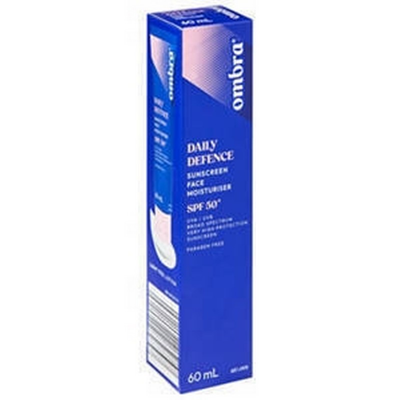 Ombra Daily Defence Sunscreen Face Moisturiser