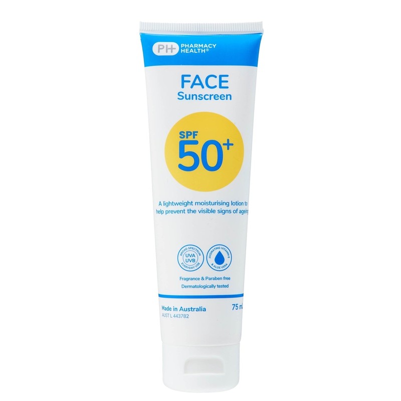 Pharmacy Health Face Sunscreen