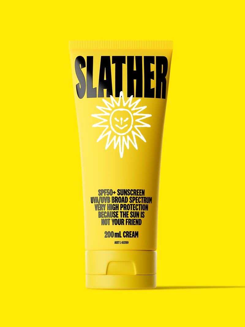 Slather Sunscreen