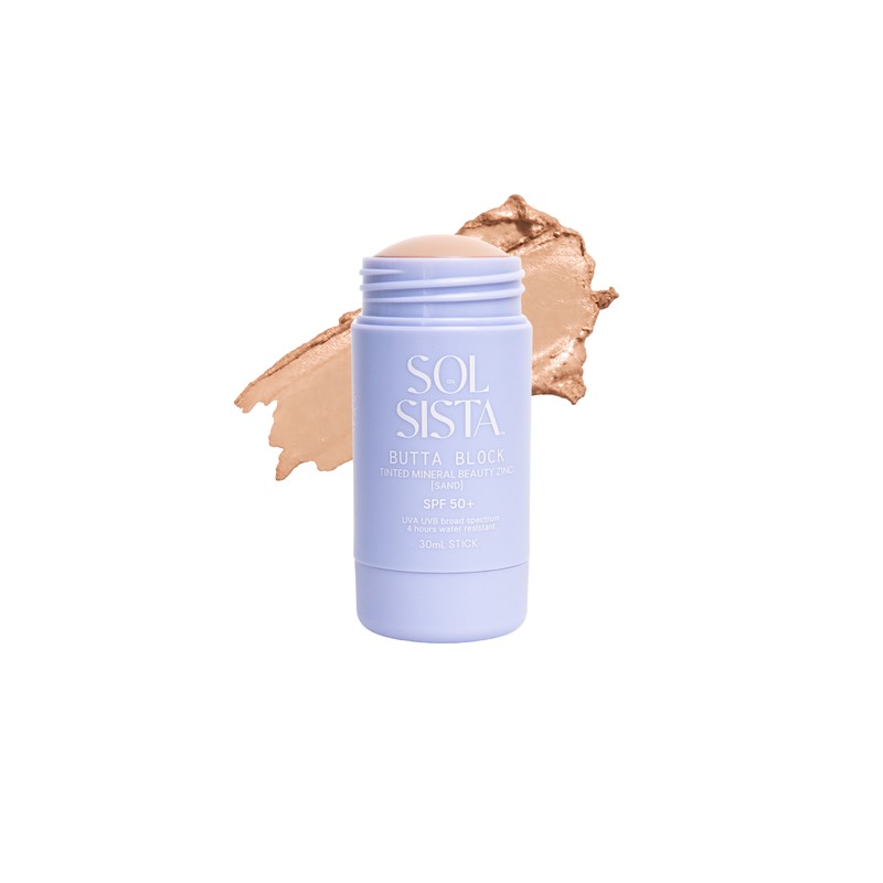 Sol Sista Collective Butta Block Tinted Mineral Beauty Zinc Sand