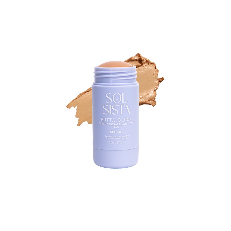 Sol Sista Collective Butta Block Tinted Mineral Beauty Zinc Tan
