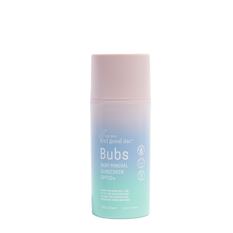 We Are Feel Good Inc Bubs Baby Mineral Sunscreen