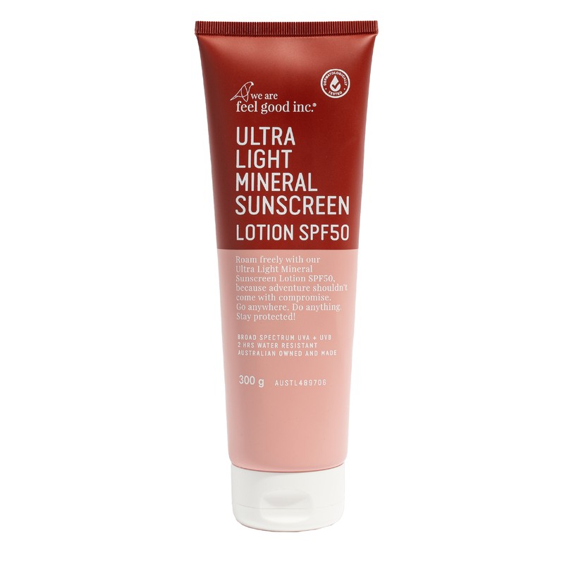 We Are Feel Good Inc Ultra Light Mineral Sunscreen Lotion